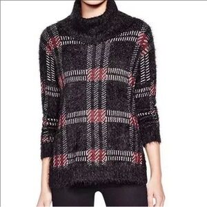 Anthropologie sanctuary eyelash fuzzy turtleneck sweater size small